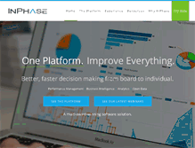 Tablet Screenshot of inphase.com